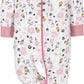 Baby Girls 4 Pack Sleep 'N Play Footie