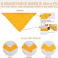 Muslin Baby Bibs,Soft Triangular Baby Bandana Drool Bibs for Baby Boy Girl,Solid Colors Bib for Drooling Teething