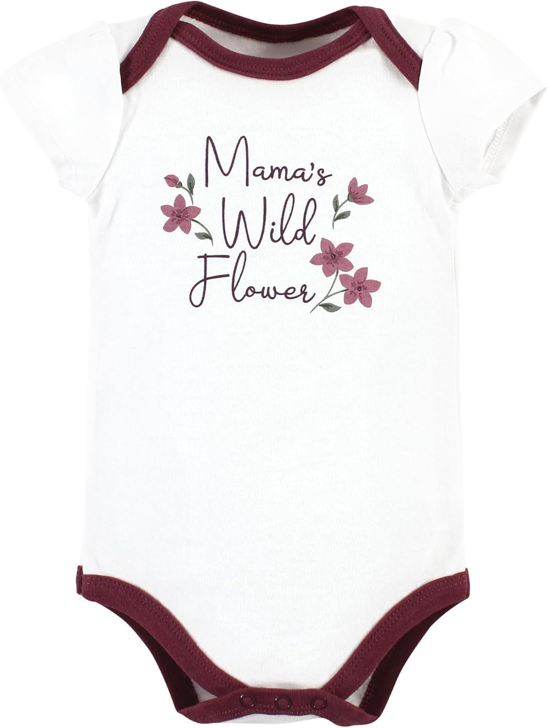 Baby Girls Cotton Bodysuits 3-Pack