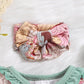 Newborn Baby Girl Clothes Infant Floral Print One-Piece Romper+Jumpsuit+Bodysuit+Hat+Headband