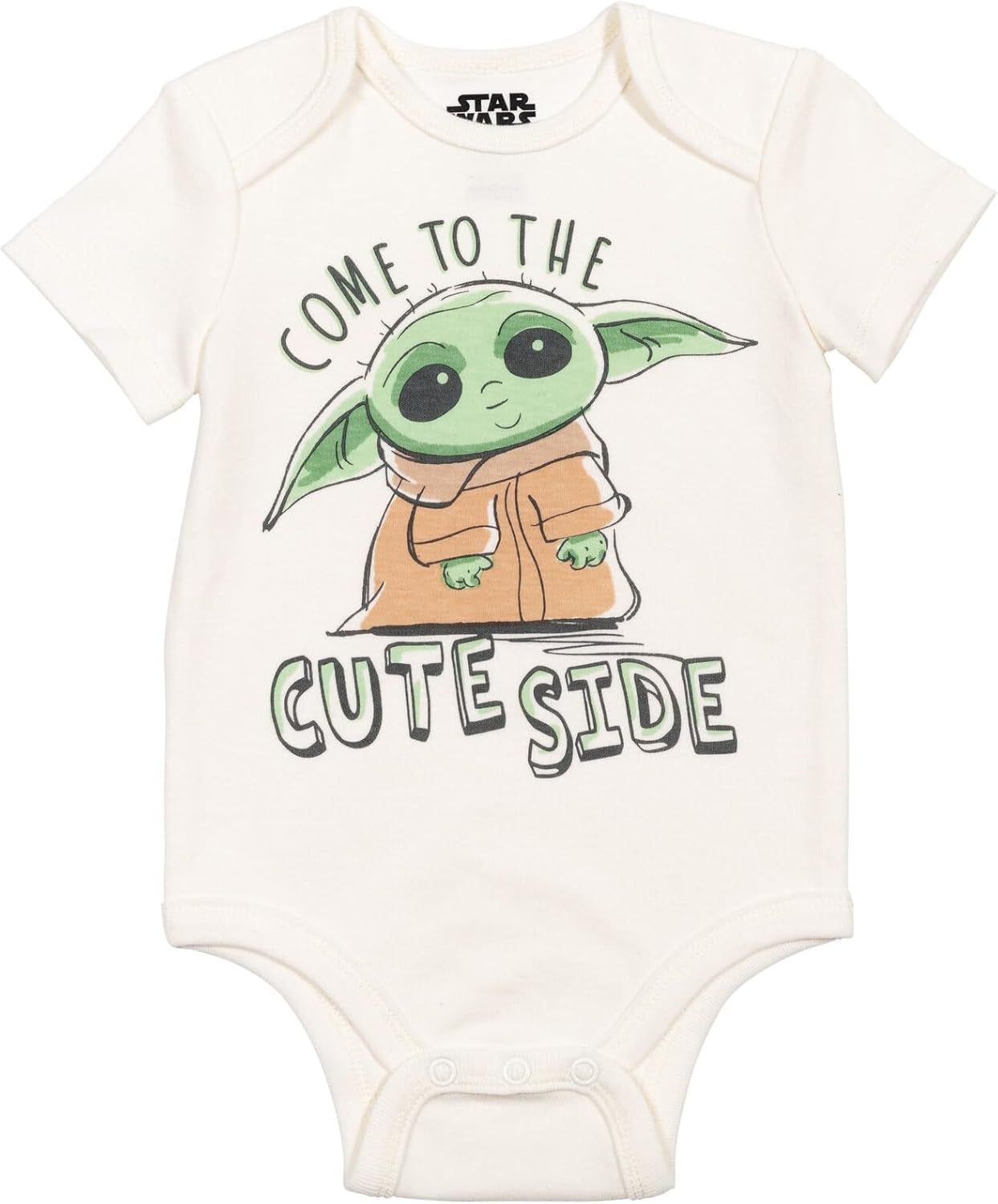 Millennium Falcon Chewbacca Darth Vader Baby 3 Piece Outfit Set: Cuddly Bodysuit Pants Hat Newborn to Infant