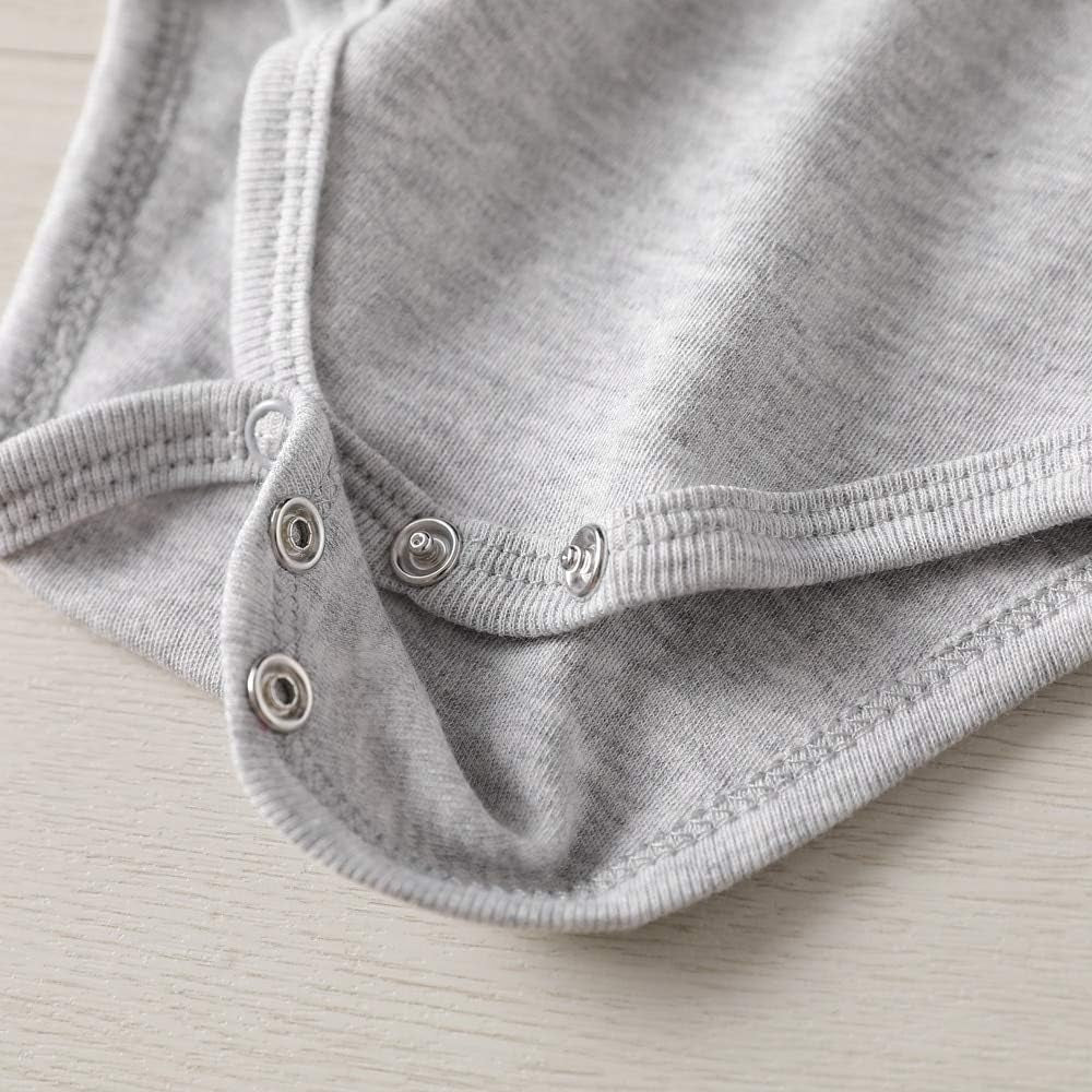 Crazy Aunt Baby Boy Clothes Unisex Funny Baby Girl Bodysuits Gray 0-3 Months