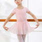 Girls Ballet Leotards with Removable Skirt Toddler Hollow Back Dance Dress Combo