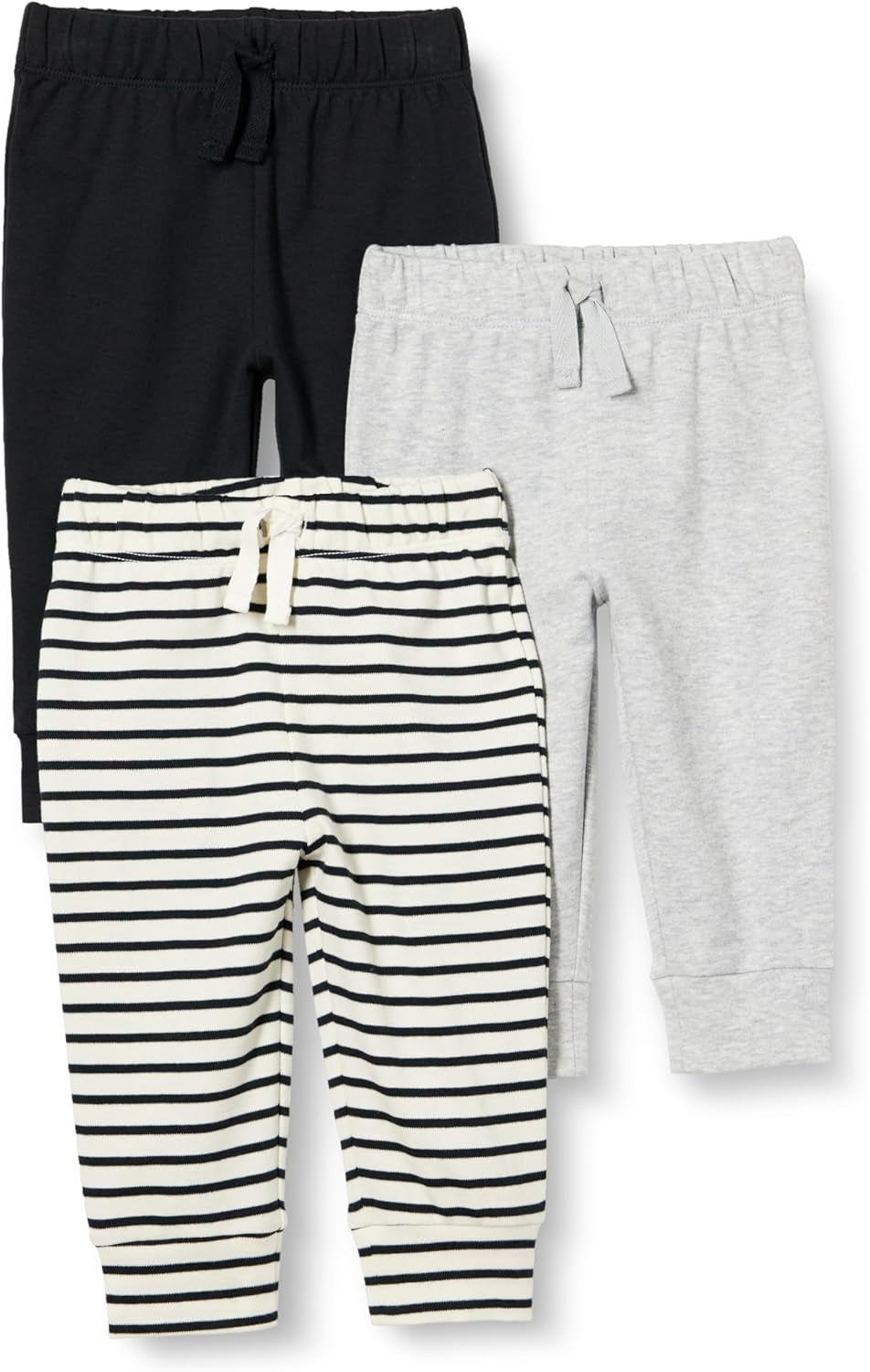 Unisex Toddlers and Babies' Cotton Pull-On Pants, Multipacks