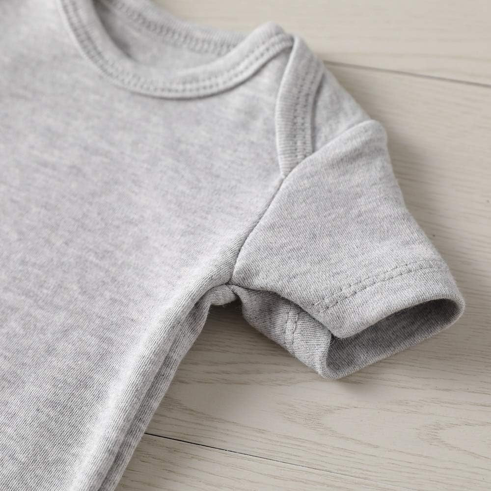 Crazy Aunt Baby Boy Clothes Unisex Funny Baby Girl Bodysuits Gray 0-3 Months